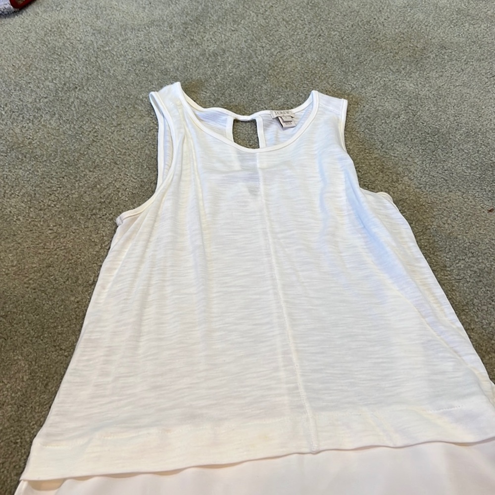 Nice white tank top